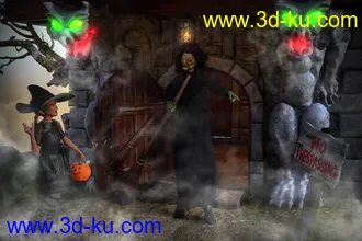 3D打印模型Apothecary Shop Expansion for Old Crone's Home的图片