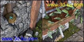 3D打印模型Apothecary Shop Expansion for Old Crone's Home的图片