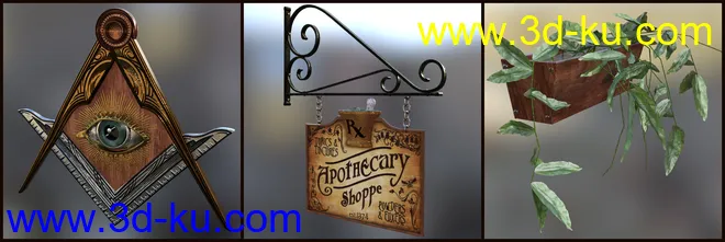 Apothecary Shop Expansion for Old Crone's Home模型的图片13