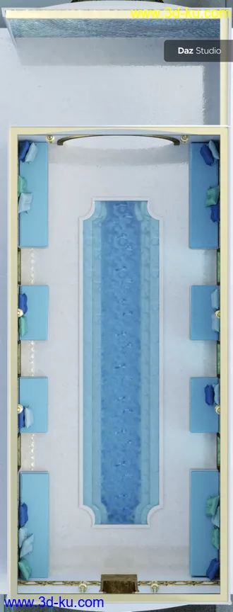 3D打印模型Arabic Hall的图片
