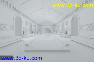 3D打印模型Arabic Hall的图片