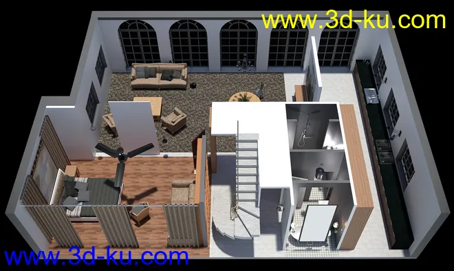 Architect's Penthouse模型的图片16