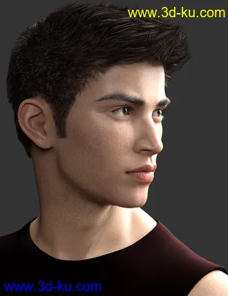 3D打印模型Armand HD for Genesis 8 Male and Valentino 8的图片