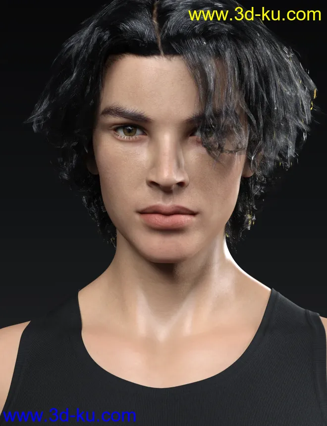 Armand HD for Genesis 8 Male and Valentino 8模型的图片3