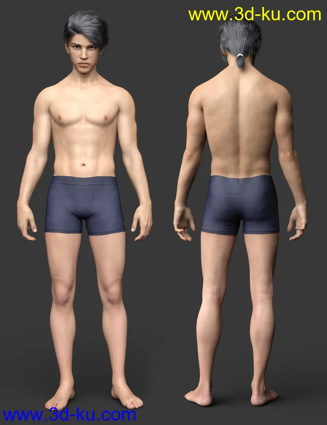 Armand HD for Genesis 8 Male and Valentino 8模型的图片4