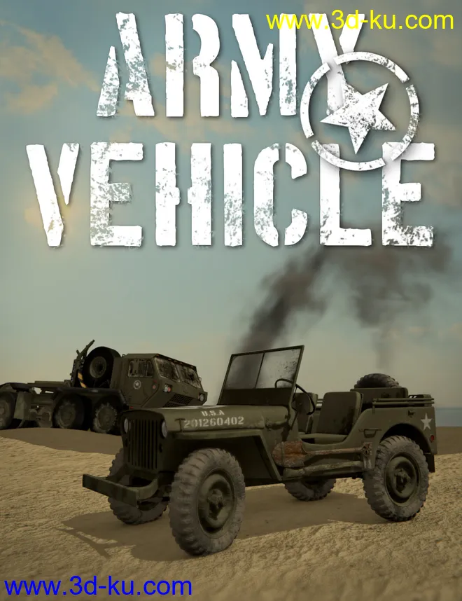 Army Vehicles模型的图片1