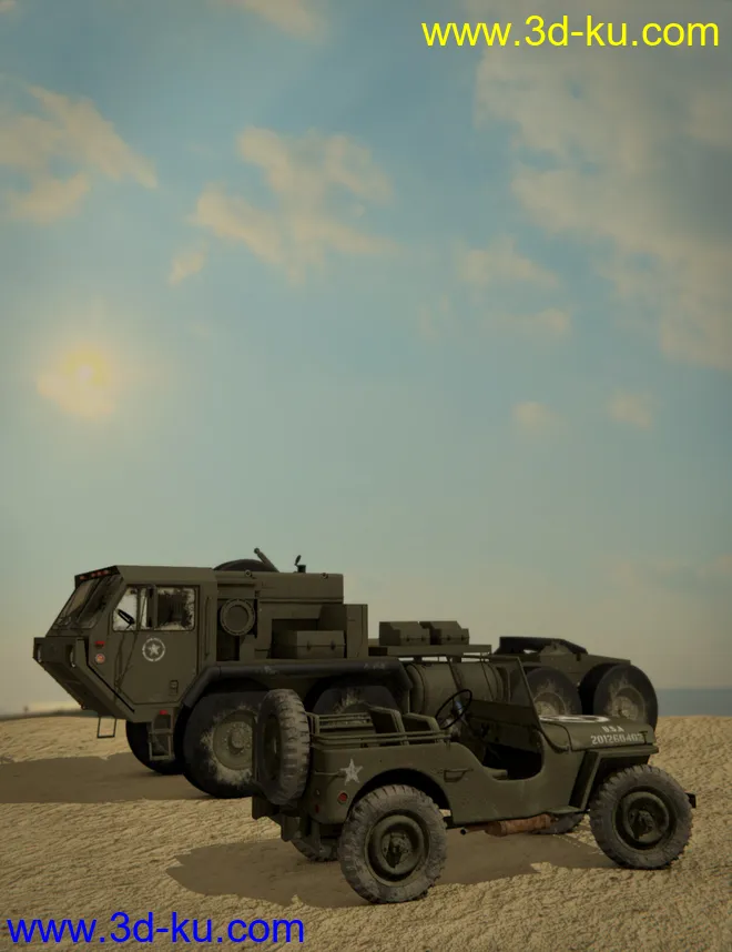 Army Vehicles模型的图片5