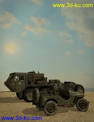 3D打印模型Army Vehicles的图片