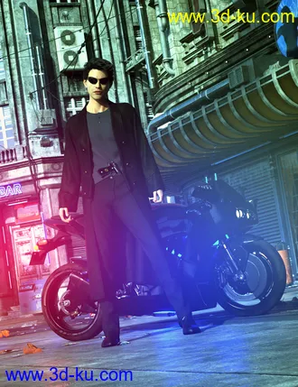 3D打印模型Asher HD for Genesis 8 Male的图片