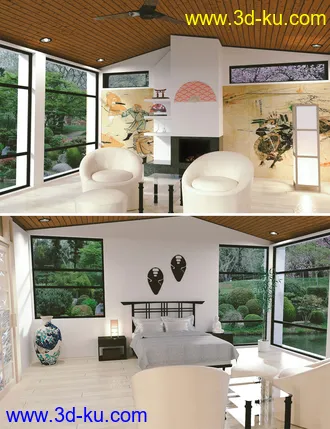 3D打印模型Asian Master Suite的图片