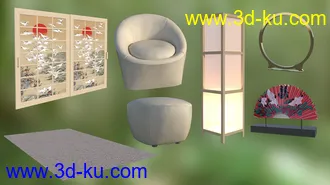 3D打印模型Asian Master Suite的图片