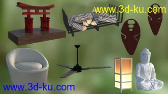 3D打印模型Asian Master Suite的图片