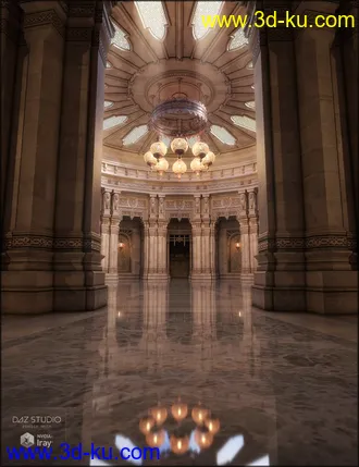 3D打印模型Aslan Court 1 Iray Addon的图片