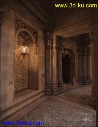 3D打印模型Aslan Court 1 Iray Addon的图片