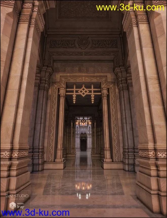 Aslan Court 1 Iray Addon模型的图片4