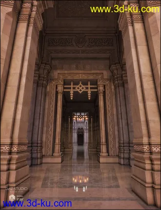 3D打印模型Aslan Court 1 Iray Addon的图片