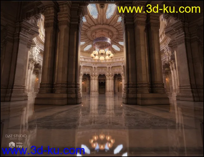 Aslan Court 1 Iray Addon模型的图片6