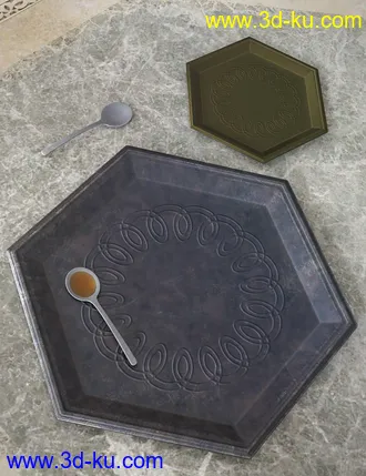 3D打印模型Aslan Table Props的图片