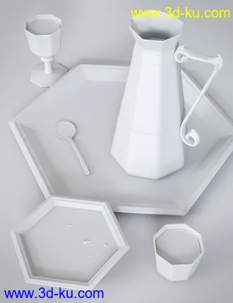 3D打印模型Aslan Table Props的图片