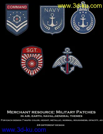 3D打印模型Astro and Military Patch Merchant Resource的图片