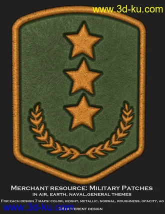 3D打印模型Astro and Military Patch Merchant Resource的图片