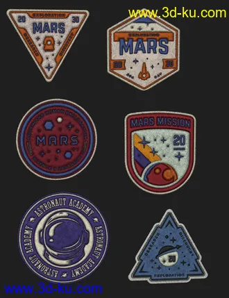 3D打印模型Astro and Military Patch Merchant Resource的图片