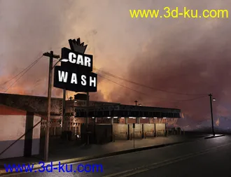 3D打印模型At the Car Wash的图片