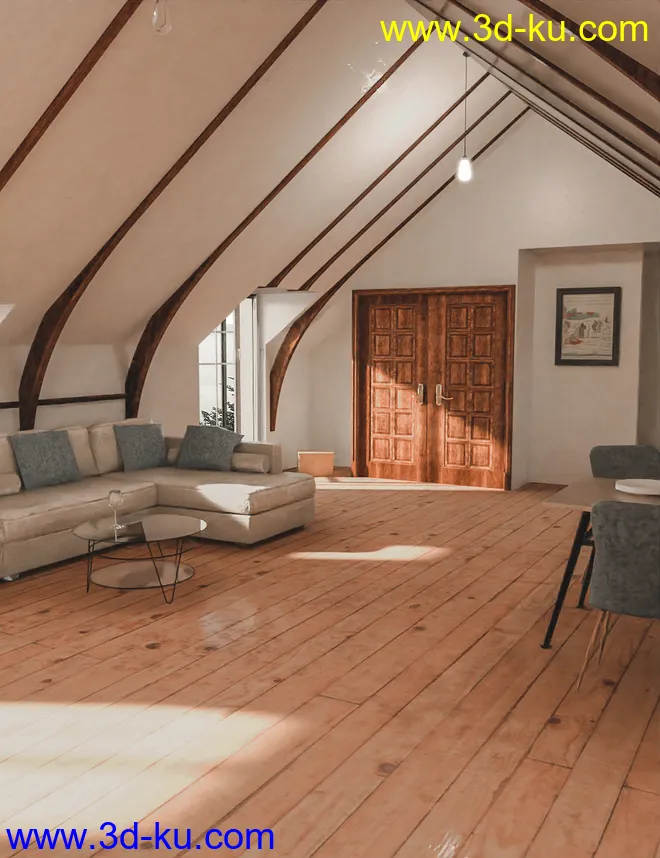 Attic Space模型的图片1