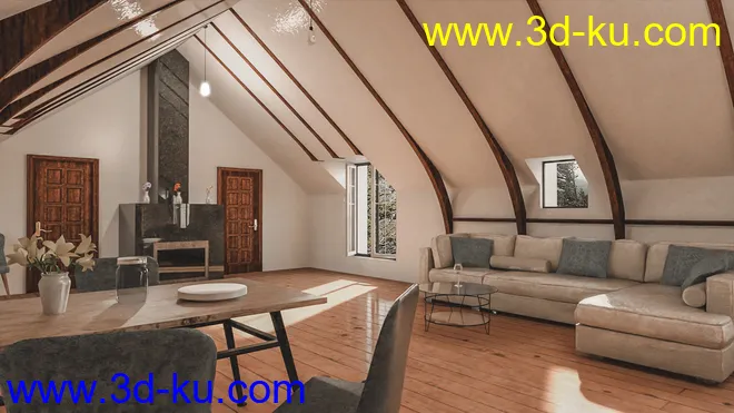 Attic Space模型的图片2