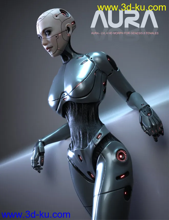 Aura for Genesis 8 Female模型的图片1