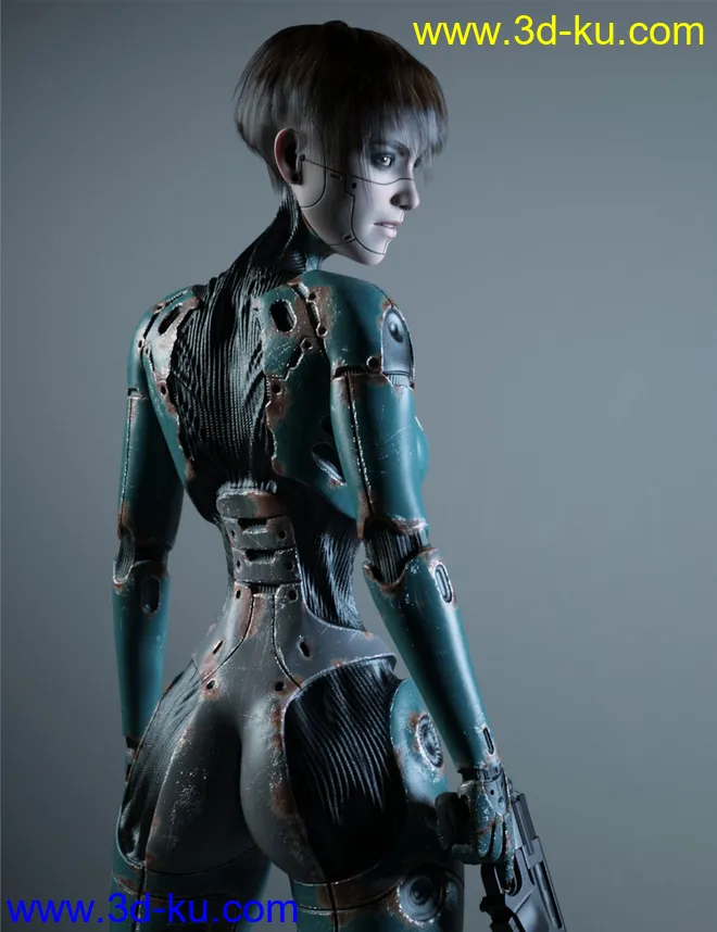 Aura for Genesis 8 Female模型的图片3