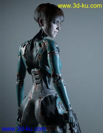 3D打印模型Aura for Genesis 8 Female的图片