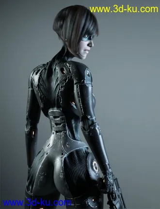 3D打印模型Aura for Genesis 8 Female的图片