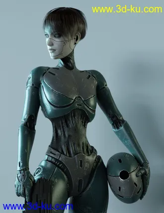 3D打印模型Aura for Genesis 8 Female的图片
