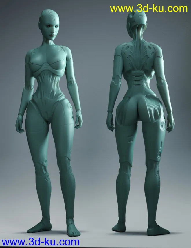 Aura for Genesis 8 Female模型的图片10