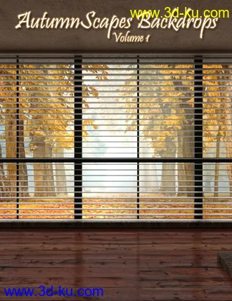 3D打印模型AutumnScapes Backdrops Volume 1的图片
