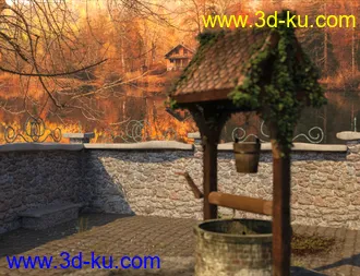 3D打印模型AutumnScapes Backdrops Volume 1的图片