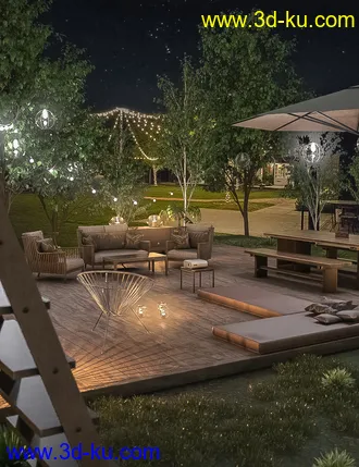 3D打印模型Backyard Sanctuary的图片
