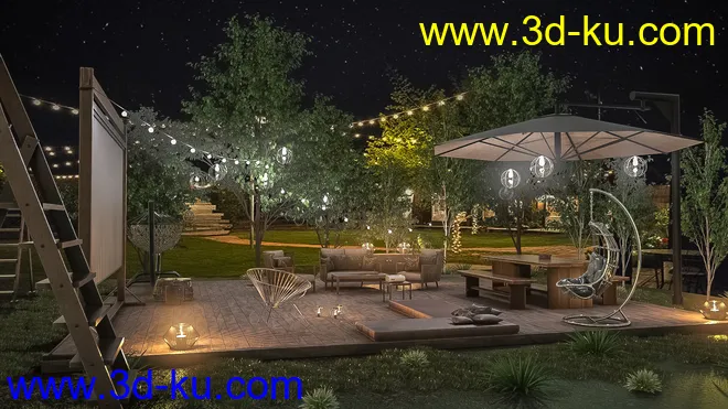 Backyard Sanctuary模型的图片2