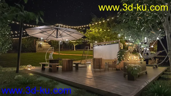 Backyard Sanctuary模型的图片3