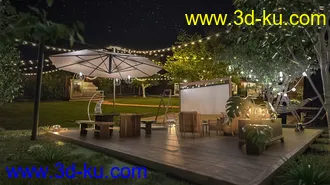 3D打印模型Backyard Sanctuary的图片