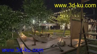 3D打印模型Backyard Sanctuary的图片