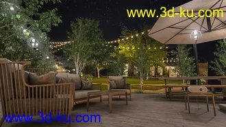3D打印模型Backyard Sanctuary的图片