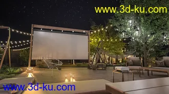 3D打印模型Backyard Sanctuary的图片