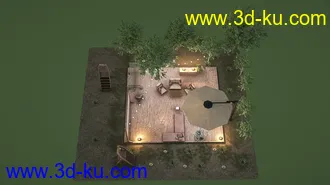 3D打印模型Backyard Sanctuary的图片