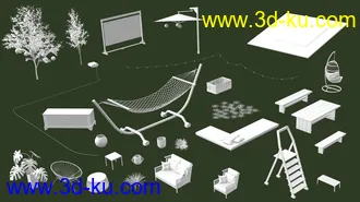 3D打印模型Backyard Sanctuary的图片