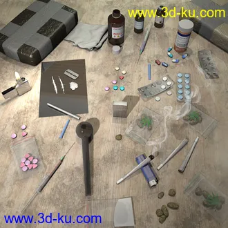 3D打印模型Bad stuff for Poser的图片
