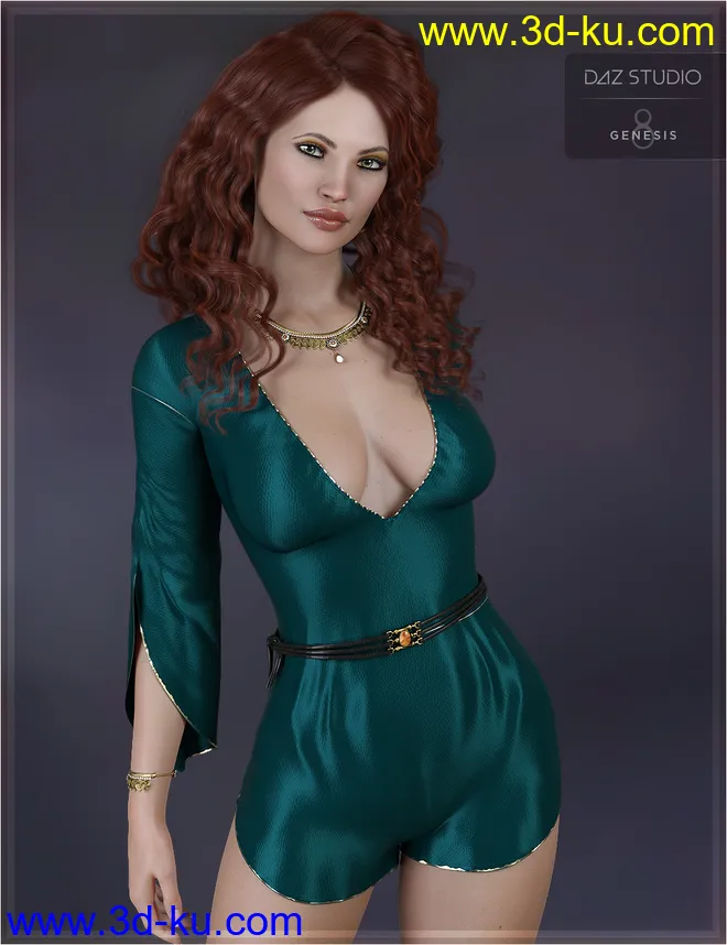 Bahari for Genesis 8 Female模型的图片2