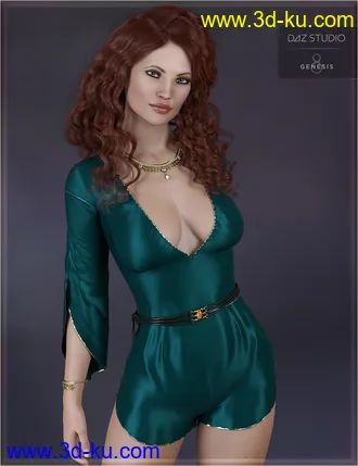 3D打印模型Bahari for Genesis 8 Female的图片