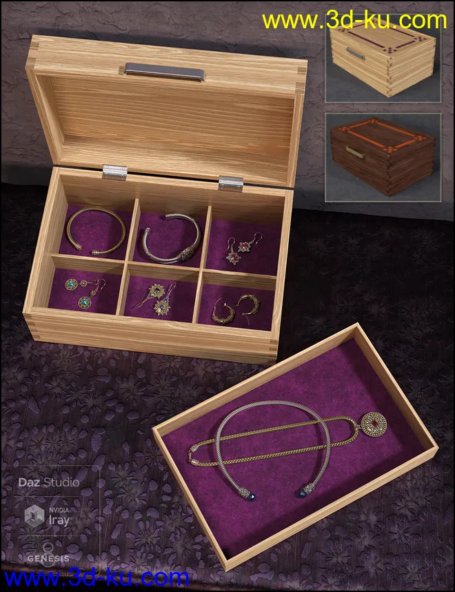Bali Jewelry for Genesis 8 Female(s)模型的图片12